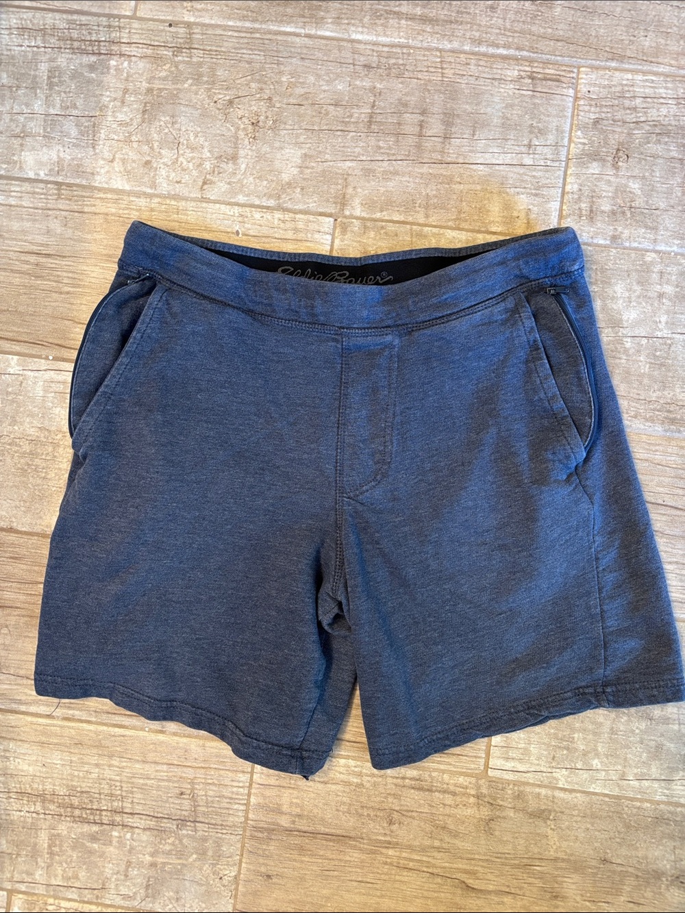 Eddie Bauer Men's Navy Performance Lounge Shorts